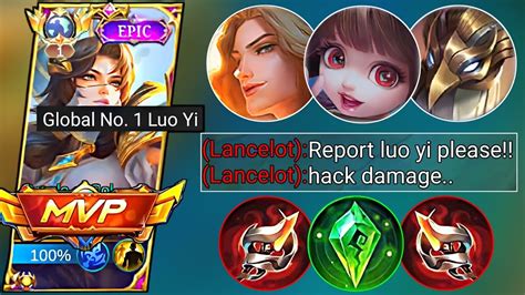 New Build Luo Yi Top Global Luo Yi Best Build And Emblem 2023 Luo