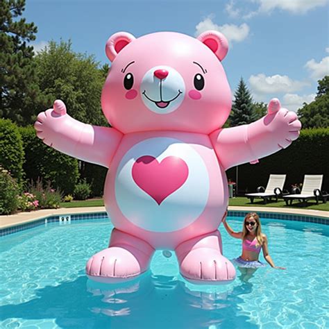 Giant Care Bears In A Helium Balloon Suit Stable Diffusion Online