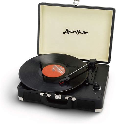 Amazon Byron Statics Tocadiscos reproductor de vinilo diseño