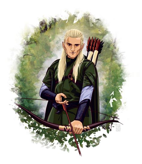 Legolas Fanart by HazelnuArtArt on DeviantArt