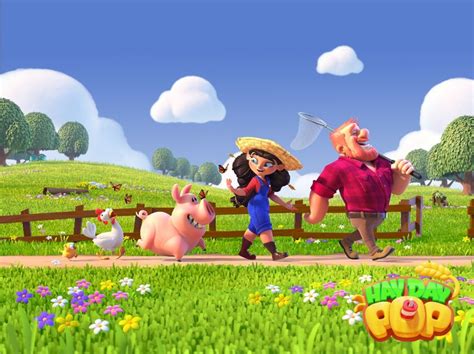 Artstation Hay Day Pop Poses Supercell Felipe Ferreira Supercell Hay Day Poses