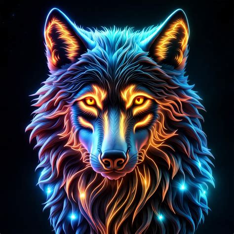 Holographic Wolf By Alyarie On Deviantart