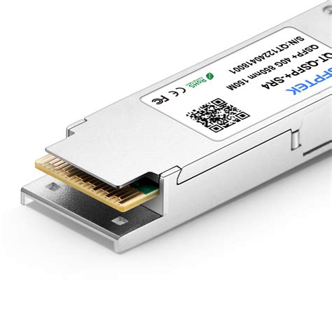 HPE Aruba Networking 40GBASE-SR4 850nm MMF MPO QSFP+ Optical Transceiver (10PK) (J915-AR-40G-SR4-10PK)
