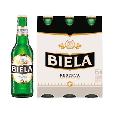 Six Pack Biela Reserva Ml Botella Borbormarket