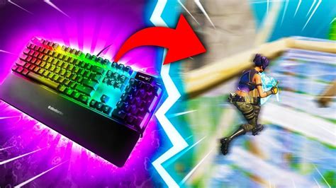 J ai utilisé le CLAVIER le plus RAPIDE du MONDE pour jouer à Fortnite