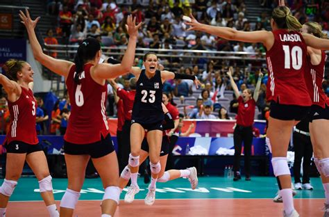 Us Claims Title At Volleyball Nations League Womens Finals