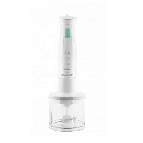 Set blender Scarlett HB42F24, 800 W, alb - eMAG.ro