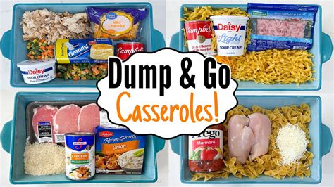 Dump Go Casserole Recipes Quick Dinners Made Easy Julia Pacheco