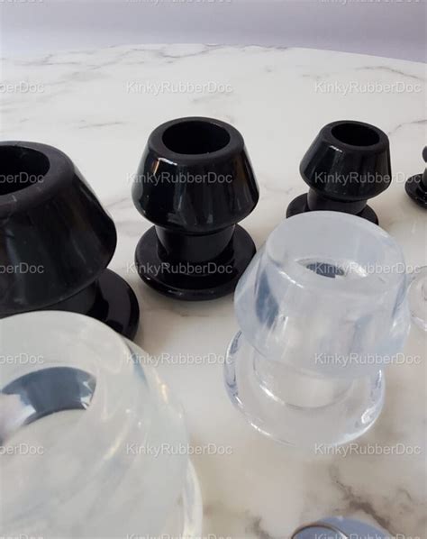 Hollow Anal Plugs Open Ended Kink Toys In Sizes Or Full Set