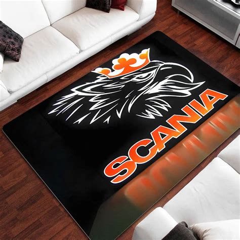 Scania Alfombra Con Logo Para Ni Os Sala De Estar Alfombra Para