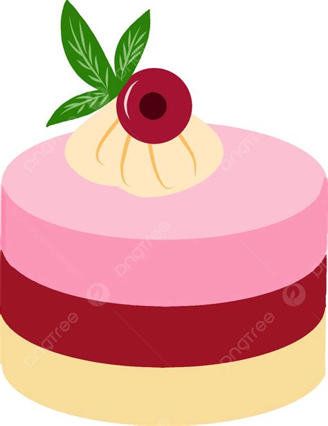 Ilustraciones De Pastel Png Postre Pastel Pastel De Fresa Png Y Psd Para Descargar Gratis