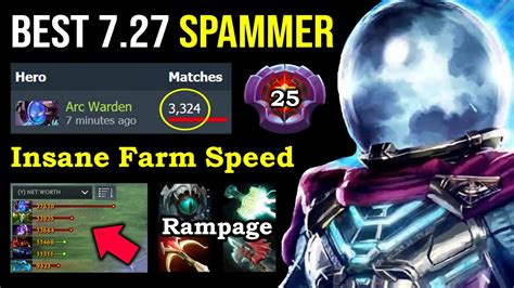 BEST ARC WARDEN SPAMMER I VE EVER SEEN 3200 Matches Craziest Micro