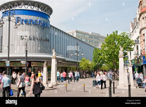 Doncaster town centre Stock Photo - Alamy