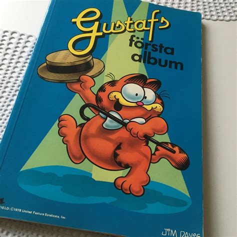 GUSTAFS FÖRSTA ALBUM Katten Gustaf Garfield JIM DAVIS 1984