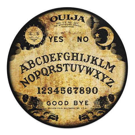 30cm Round Ouija Board Novelty Tempered Glass Chopping Board Etsy UK