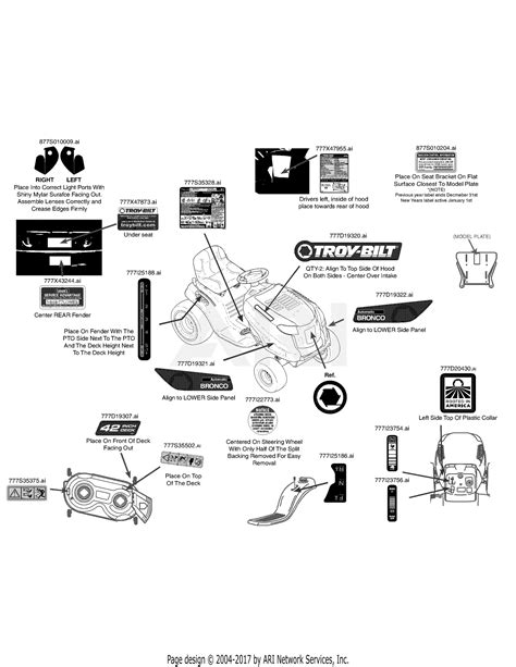 Troy Bilt Super Bronco Wiring Diagram