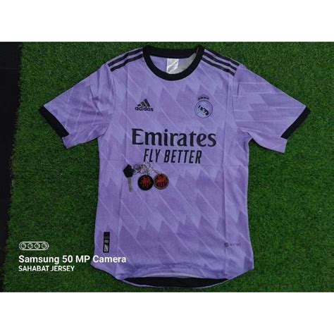 Jual Real Madrid Away New Player Issue Jersey Official Musim