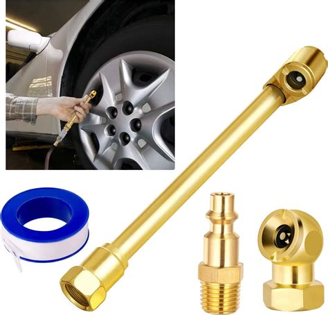 Amazon GKmow 4 PCS Car Double Ended Air Chuck Inflator Nozzle 1 4