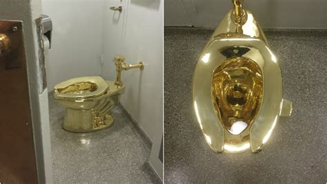 Gold toilet opens for business at New York’s Guggenheim museum - TODAY