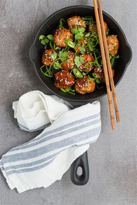 Vegetarian Slow Cooker Asian Meatballs Slender Kitchen