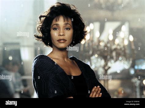 WHITNEY HOUSTON THE BODYGUARD (1992 Stock Photo, Royalty Free Image ...