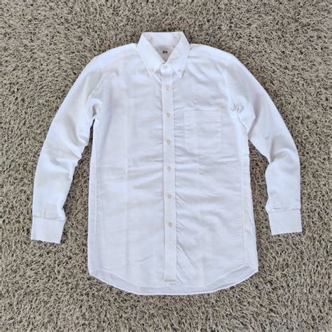 Jual Kemeja Putih UNIQLO Original Uniqlo White Shirt Kemeja UNIQLO