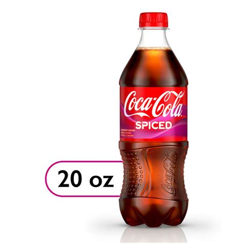 Coca Cola ® Spiced Raspberry Spiced Coke Natural Flavor 20 Fl Oz