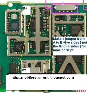 Mobile Phones Repairing Picture Help 5233 MMC Problem Memory Card