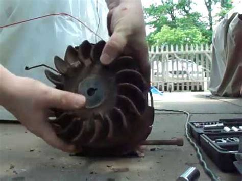 How To Remove A Flywheel From A Small Engine Quick And Easy Youtube