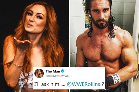 Wwe Star Becky Lynch Appears To Confirm She Is Dating Seth Rollins