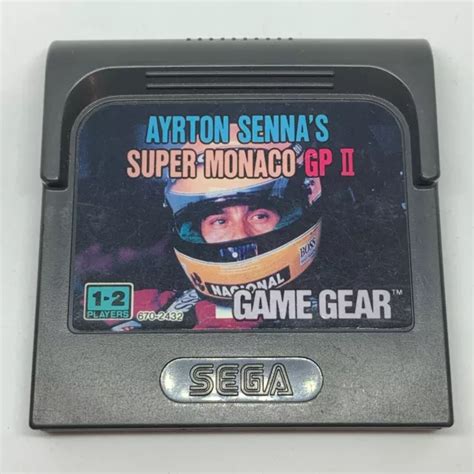 AYRTON SENNA S SUPER Monaco GP II 2 Sega Game Gear EUR 14 38