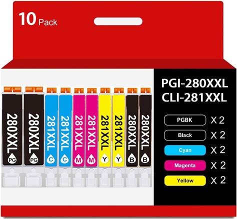 Amazon Tricari Pgi Xxl Cli Xxl Ink Cartridges Replacement