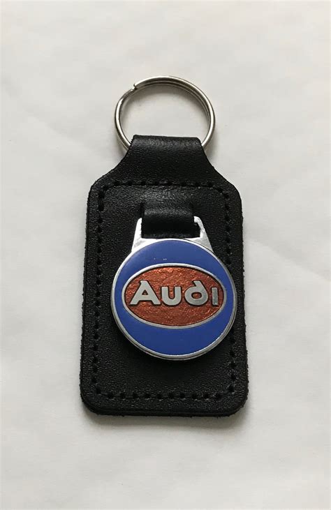 Classic 1980’s Car Key Fob ~ Audi – The Brummie Badgeman