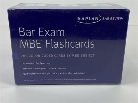 Auction Ohio Bar Exam Flashcards MBE Multistate Bar Exam Kaplan