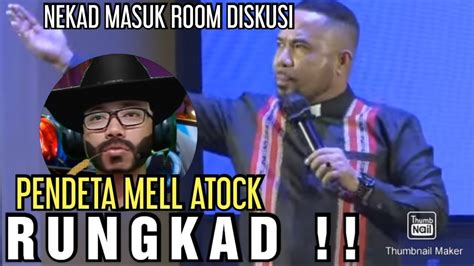 Pendeta Mell Atock Tak Segarang Didepan Jemaatnya Youtube