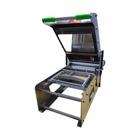 Meal Tray Sealing Machine Cp At Rs Unit Disposable Food Tray