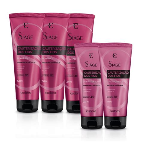 Combo Eudora Si Ge Shampoo Condicionador Nico