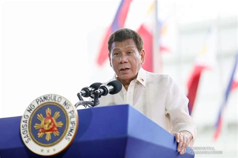 President Rodrigo Roa Duterte Delivers His Speech During The Rd