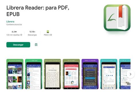 12 aplicaciones Android para leer libros electrónicos en ePub en tu