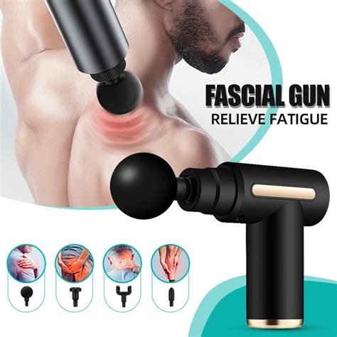 Pistola Masajeadora Multifuncional Para Fascia Instrumento Port Til