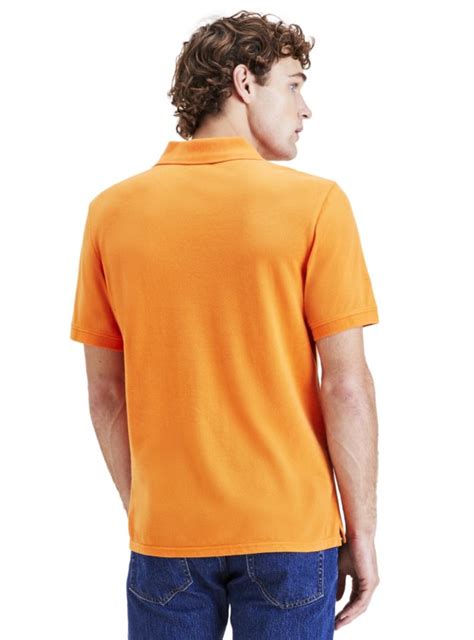 Ripley Polo Manga Corta Algod N Hombre Dockers Naranja T