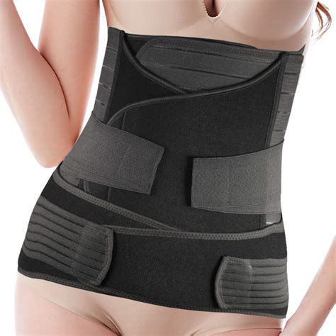 Buy Postpartum Belly Wrap 3 In 1 Support Recovery Belt C Section Belly Band Post Pregnancy