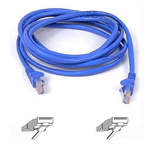 Best Buy Belkin Cat Utp Patch Cable Blue A L Blu S