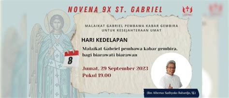 Novena Santo Gabriel Hari Kedelapan Paroki Pulo Gebang Kaj