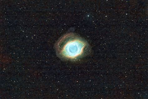 Helix Nebula C63 NGC7293 Telescope Live