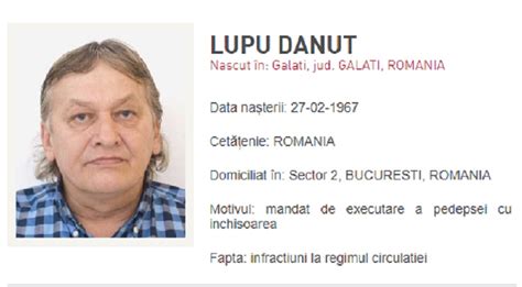 Dănuţ Lupu dat în urmărire generală după ce a fost condamnat la