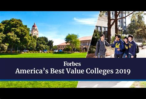 America's Best Value Colleges 2019