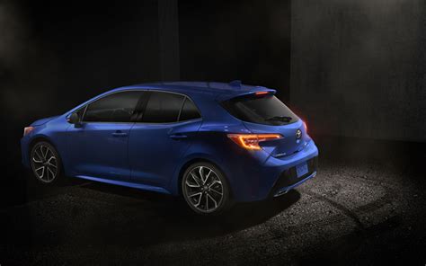 Descargar Fondos De Pantalla Toyota Corolla Hatchback 2019 4k Vista