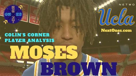 Moses Brown Ucla Bruins Scouting Report Nba Draft 2019 Colins