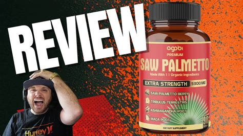 Saw Palmetto Capsules Agobi Premium Review Youtube